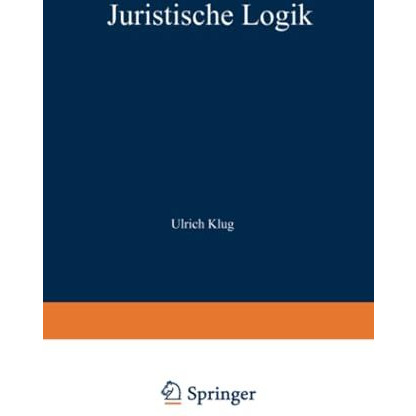 Juristische Logik [Paperback]