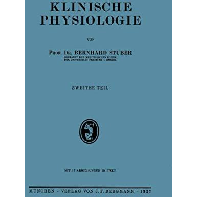 Klinische Physiologie [Paperback]