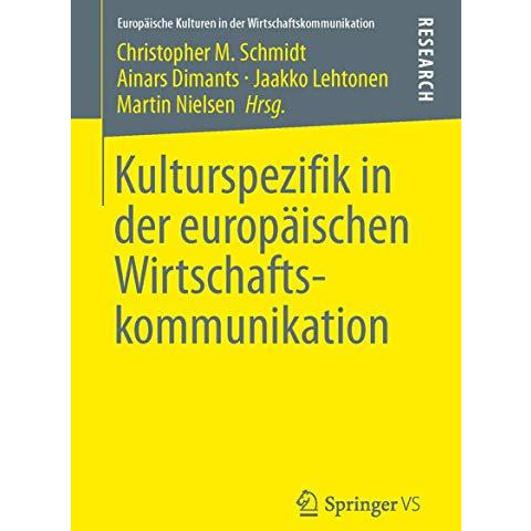 Kulturspezifik in der europ?ischen Wirtschaftskommunikation [Paperback]