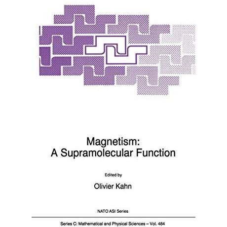 Magnetism: A Supramolecular Function [Hardcover]