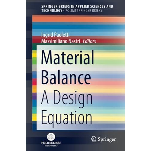 Material Balance: A Design Equation [Paperback]