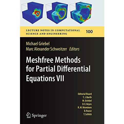 Meshfree Methods for Partial Differential Equations VII [Paperback]