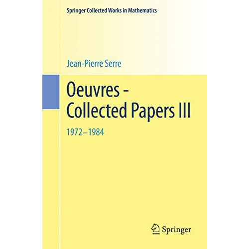 Oeuvres - Collected Papers III: 1972 - 1984 [Paperback]