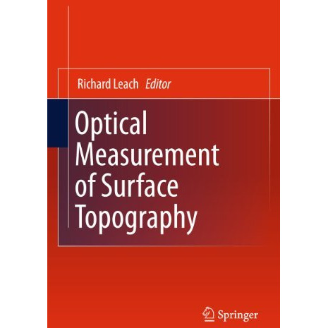 Optical Measurement of Surface Topography [Hardcover]