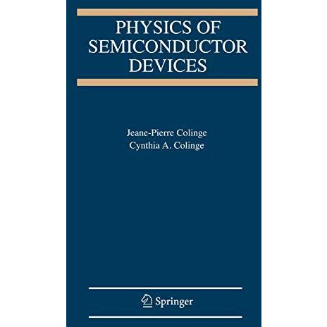 Physics of Semiconductor Devices [Hardcover]