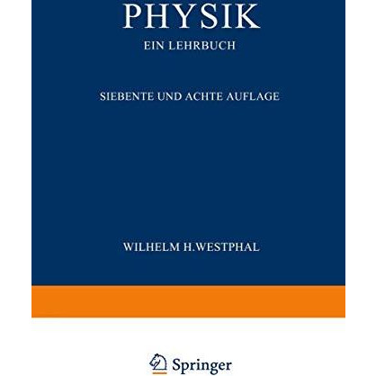 Physik ein Lehrbuch [Paperback]