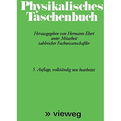 Physikalisches Taschenbuch [Paperback]