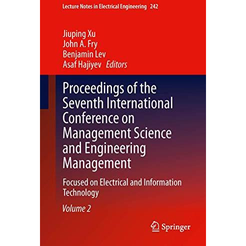 Proceedings of the Seventh International Conference on Management Science and En [Hardcover]