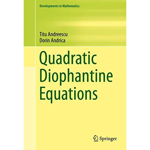 Quadratic Diophantine Equations [Hardcover]