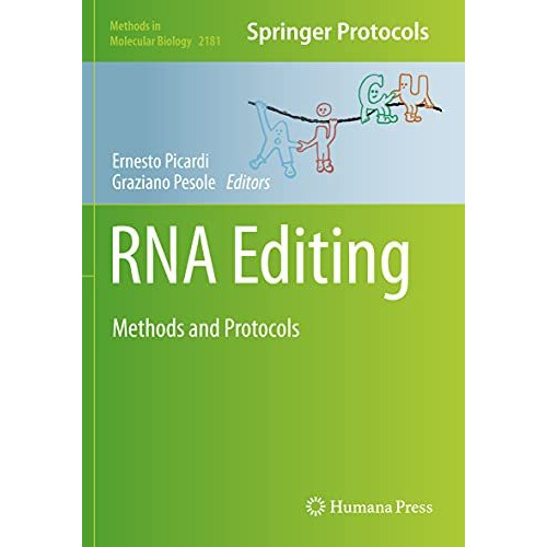 RNA Editing: Methods and Protocols [Paperback]