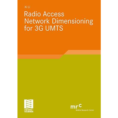 Radio Access Network Dimensioning for 3G UMTS [Paperback]