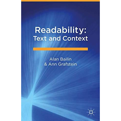 Readability: Text and Context [Hardcover]