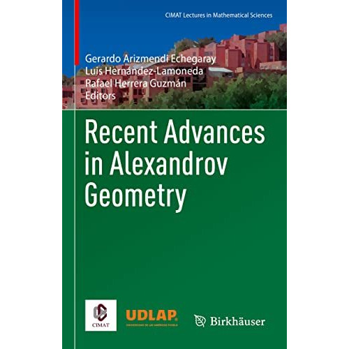 Recent Advances in Alexandrov Geometry [Hardcover]