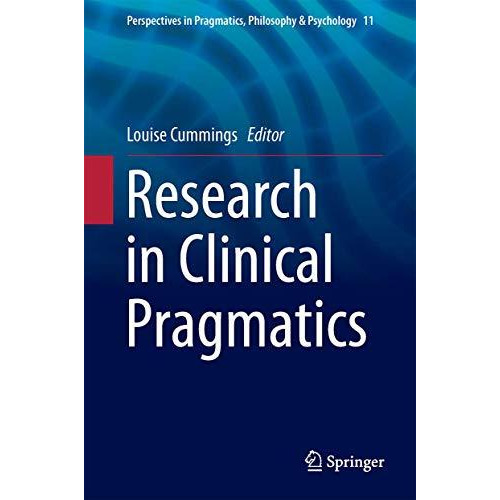 Research in Clinical Pragmatics [Hardcover]