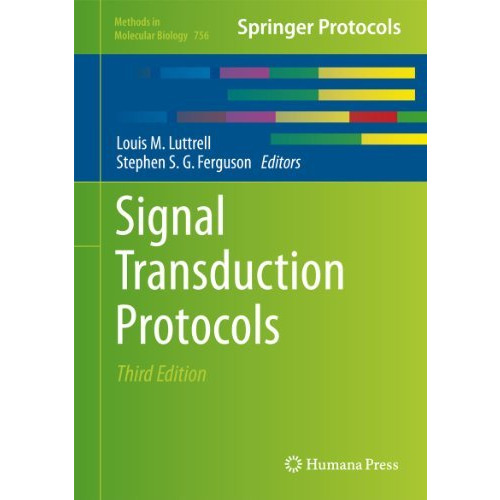 Signal Transduction Protocols [Hardcover]