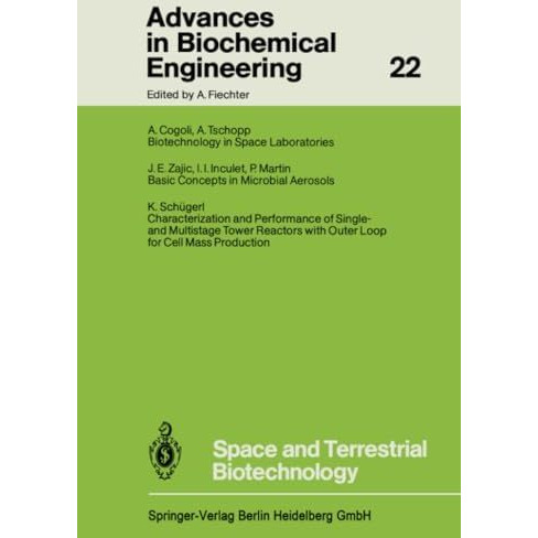 Space and Terrestrial Biotechnology [Paperback]