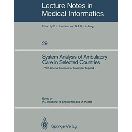 System Analysis of Ambulatory Care in Selected Countries: With Special Concern f [Paperback]