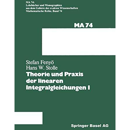 Theorie und Praxis der linearen Integralgleichungen 1 [Paperback]