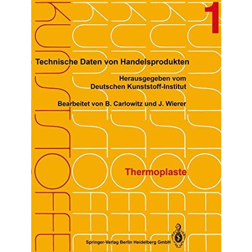 Thermoplaste: Merkbl?tter 1400 [Paperback]