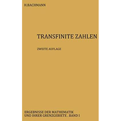 Transfinite Zahlen [Paperback]