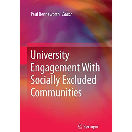 University Engagement With Socially Excluded Communities [Hardcover]