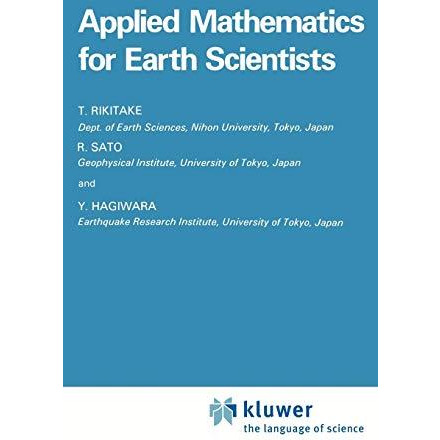 Applied Mathematics for Earth Scientists [Hardcover]