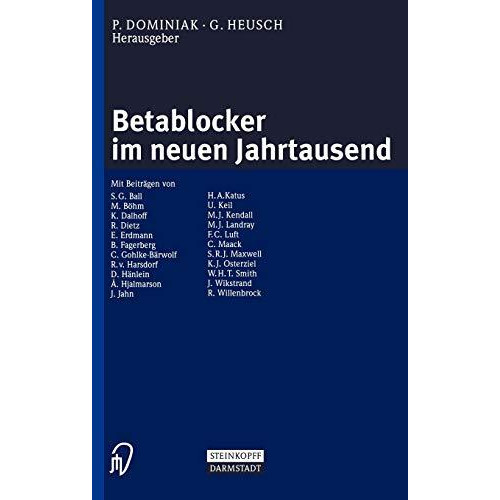 Betablocker im neuen Jahrtausend [Paperback]