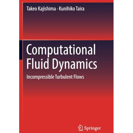 Computational Fluid Dynamics: Incompressible Turbulent Flows [Paperback]