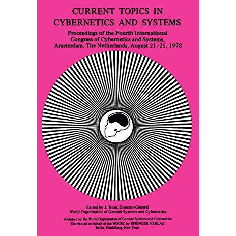 Current Topics in Cybernetics and Systems: Proceedings of the Fourth Internation [Paperback]