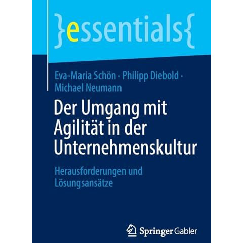 Der Umgang mit Agilit?t in der Unternehmenskultur: Herausforderungen und L?sungs [Paperback]