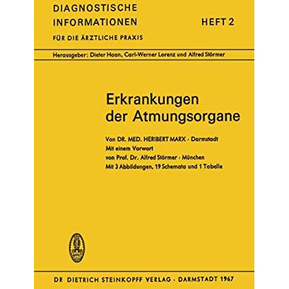 Erkrankungen der Atmungsorgane [Paperback]