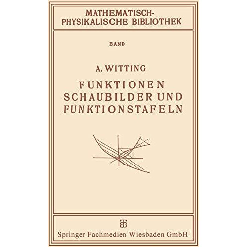 Funktionen, Schaubilder und Funktionstafeln [Paperback]