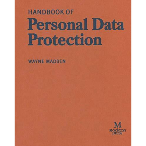 Handbook of Personal Data Protection [Paperback]