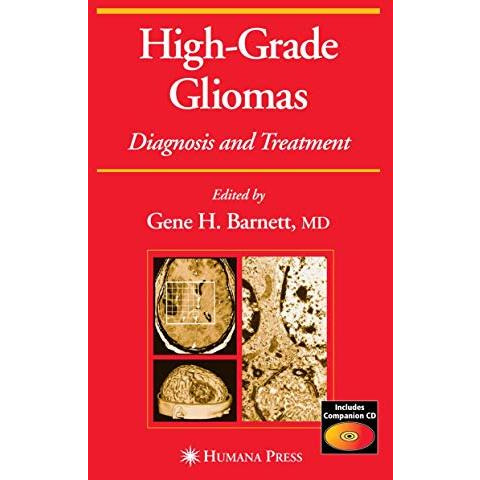 High-Grade Gliomas: Diagnosis and Treatment [Hardcover]