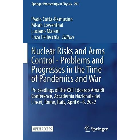 Nuclear Risks and Arms Control - Problems and Progresses in the Time of Pandemic [Paperback]