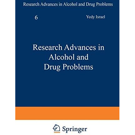 Research Advances in Alcohol and Drug Problems [Paperback]