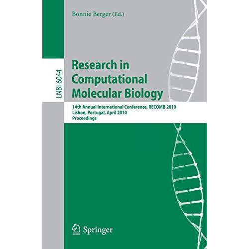 Research in Computational Molecular Biology: 14th Annual International Conferenc [Paperback]