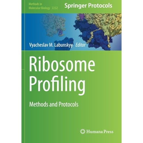 Ribosome Profiling: Methods and Protocols [Paperback]