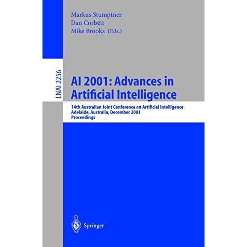 AI 2001: Advances in Artificial Intelligence: 14th International Joint Conferenc [Paperback]