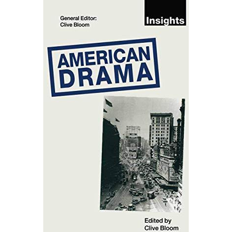 American Drama [Paperback]