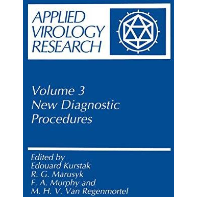 Applied Virology Research: New Diagnostic Procedures [Paperback]