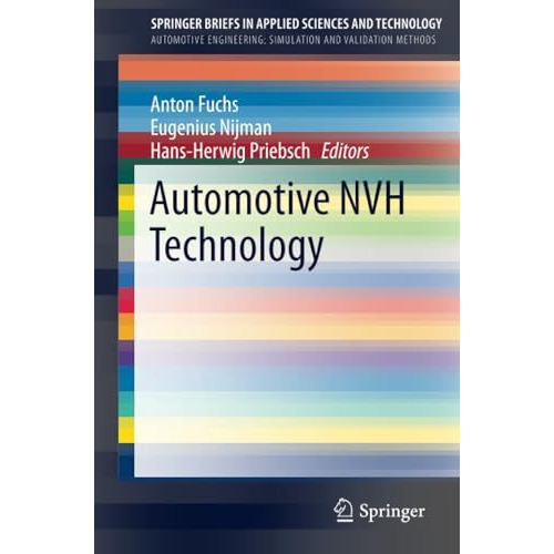 Automotive NVH Technology [Paperback]