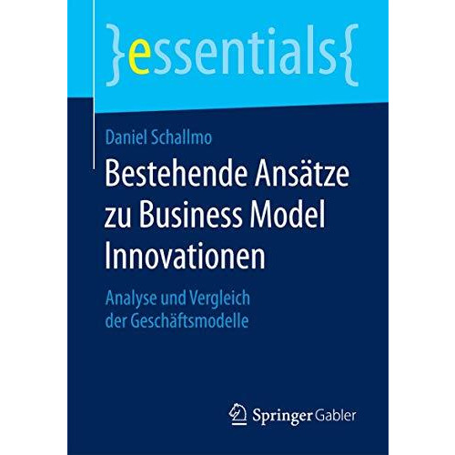 Bestehende Ans?tze zu Business Model Innovationen: Analyse und Vergleich der Ges [Paperback]