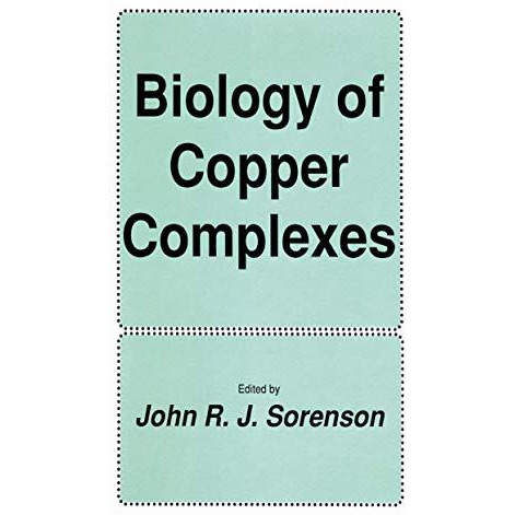 Biology of Copper Complexes [Hardcover]