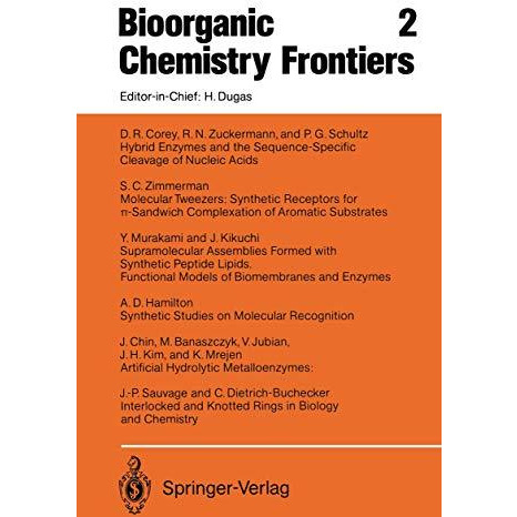 Bioorganic Chemistry Frontiers [Paperback]