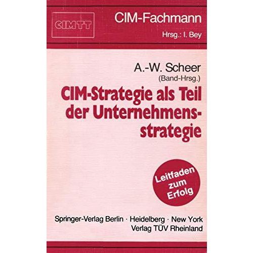 CIM-Strategie als Teil der Unternehmensstrategie [Paperback]