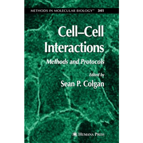 Cell'Cell Interactions: Methods and Protocols [Paperback]