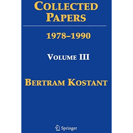 Collected Papers: Volume III 19781990 [Hardcover]