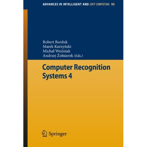 Computer Recognition Systems 4 [Paperback]