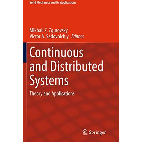 Continuous and Distributed Systems: Theory and Applications [Paperback]